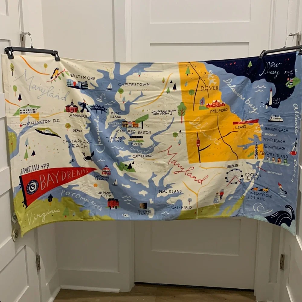 NWT Spartina 449 Bay Dreams Beach Towel